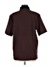 Theory Burgundy Short Sleeve Button-Down Shirt Size M - photo 2