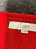 Ann Taylor LOFT Red Pullover Sweater Size M - photo 7