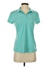 Bcg 100% Polyester Teal Short Sleeve Top Size S - photo 1