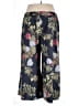 Unbranded 100% Polyester Floral Gray Casual Pants Size 3X - photo 2