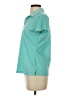 Bcg 100% Polyester Teal Short Sleeve Top Size S - photo 5