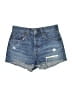 Levi's Blue Denim Shorts Size 26 waist - photo 1