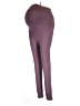 Blanqi Purple Active Pants Size Lg Maternity - photo 1