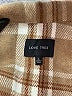 Love Tree 100% Polyester Plaid Brown Jacket Size L - photo 6