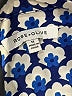 Rose + Olive 100% Polyester Floral Blue Short Sleeve Blouse Size 1X - photo 7