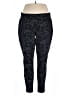 Maurices Animal Print Black Casual Pants Size 20 - photo 1