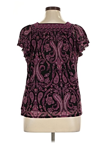 Apt. 9 Short Sleeve Blouse (view 2)