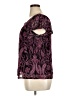 Apt. 9 100% Nylon Purple Short Sleeve Blouse Size XL Petite - photo 5