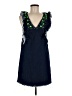 Three Floor Blue Cocktail Dress Size 6 - photo 1
