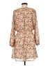 Staccato 100% Polyester Floral Tan Casual Dress Size M - photo 2