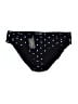 Ocean Blue Polka Dots Black Swimsuit Bottoms Size L - photo 1