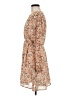 Staccato 100% Polyester Floral Tan Casual Dress Size M - photo 5