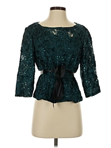 Alex Evenings 3/4 Sleeve Blouse (view 1)