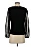 Alex Evenings Black 3/4 Sleeve Top Size S - photo 2