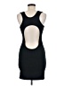 FP BEACH Solid Black Casual Dress Size M - photo 2