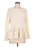 Blu Pepper Ivory Long Sleeve Top Size L - photo 1