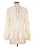 Blu Pepper Ivory Long Sleeve Top Size L - photo 2