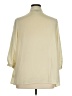 ModCloth 100% Polyester Ivory 3/4 Sleeve Blouse Size 1X - photo 2