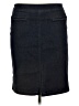 Talbots Solid Black Denim Skirt Size 14 - photo 2