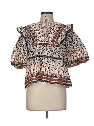 Calypso St. Barth 3/4 Sleeve Blouse (view 1)