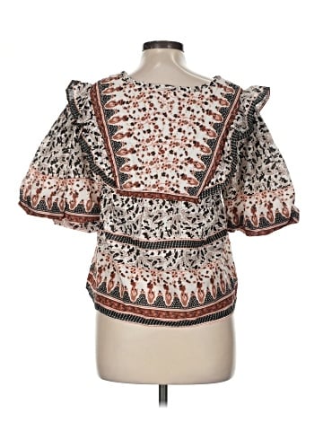 Calypso St. Barth 3/4 Sleeve Blouse (view 2)