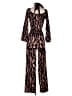Assorted Brands Animal Print Brown Orange Jumpsuit Size S (estimated) - photo 2