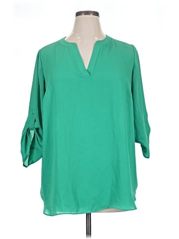 Chaus 3/4 Sleeve Blouse (view 1)