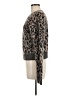 A.L.C. Animal Print Brown Wool Pullover Sweater Size M - photo 5