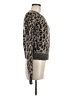 A.L.C. Animal Print Brown Wool Pullover Sweater Size M - photo 4