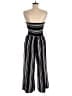 Justify Stripes Black Jumpsuit Size M - photo 2