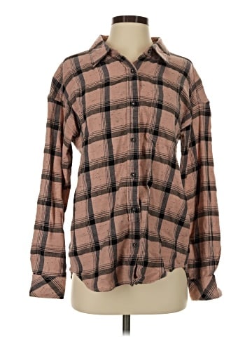 Kavu Long Sleeve Button-Down Shirt (view 1)