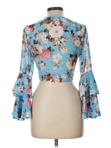 L'Atiste by Amy 3/4 Sleeve Blouse (view 2)