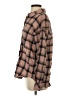 Kavu Plaid Brown Long Sleeve Button-Down Shirt Size S - photo 5