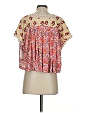 Free People Short Sleeve Blouse (view 2)