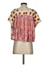 Free People Pink Short Sleeve Blouse Size S - photo 2
