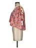 Free People Pink Short Sleeve Blouse Size S - photo 5