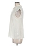 Maison Jules 100% Polyester Ivory Sleeveless Blouse Size M - photo 5