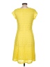 Sharagano Chevron-herringbone Yellow Casual Dress Size 10 - photo 2