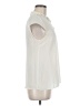 Maison Jules 100% Polyester Ivory Sleeveless Blouse Size M - photo 4