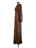 Mac Duggal 100% Polyester Animal Print Brown Casual Dress Size 4 - photo 5