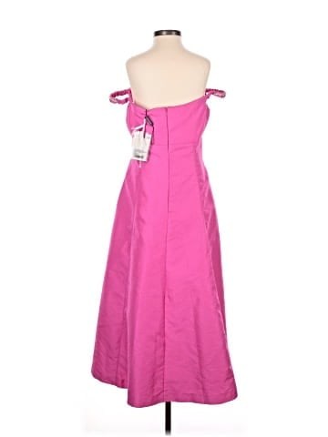 Self-Portrait Textured Diamante Midi Dress (view 2)