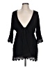 Op Black 3/4 Sleeve Blouse Size L - photo 1