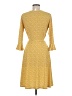 Leota Yellow Casual Dress Size M (petite) - photo 2
