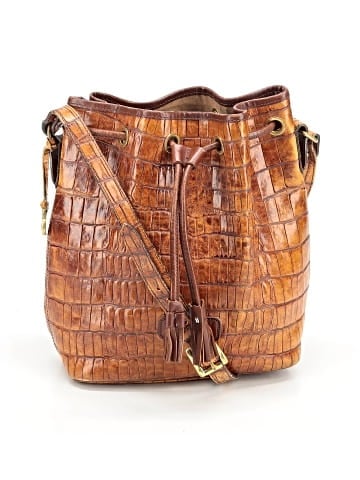 Dooney & Bourke Leather Bucket Bag (view 1)