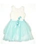 Rare Too 100% Polyester Teal Dress Size 12 - photo 2