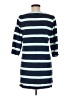 J.Crew Stripes Blue Casual Dress Size M - photo 2