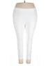 Torrid Solid White Active Pants Size 3X Plus (3) - photo 1
