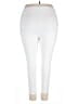 Torrid Solid White Active Pants Size 3X Plus (3) - photo 2