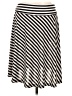 Studio 253 Stripes Black Casual Skirt Size L - photo 1