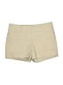 Ann Taylor Solid Tan Khaki Shorts Size 12 - photo 1